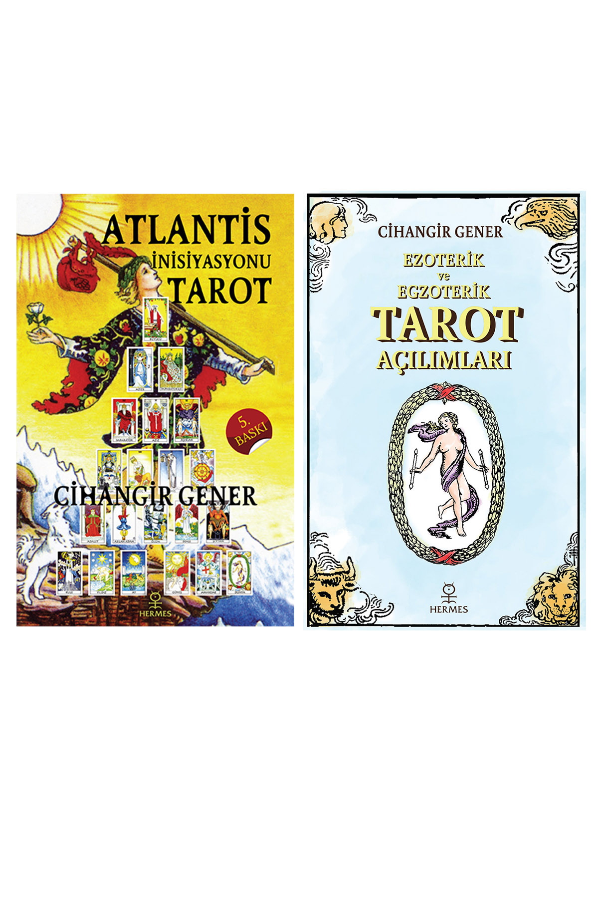 Atlantis İnisiyasyonu Tarot / Ezoterik ve Egzoterik Tarot Açılımları – Cihangir Gener (2 KİTAP SET)